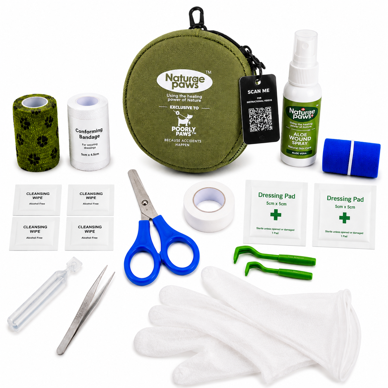 Naturae Paws Dog First Aid Kit