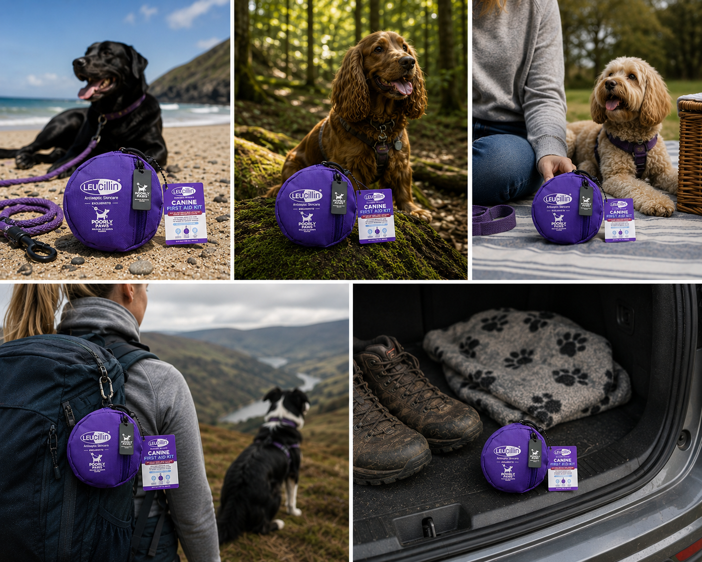 Leucillin Dog First Aid Kit