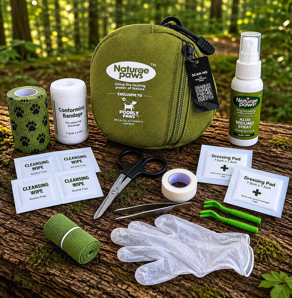Naturae Paws Dog First Aid Kit