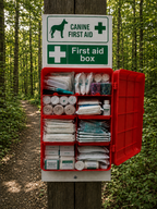 Dog First Aid Cabinet