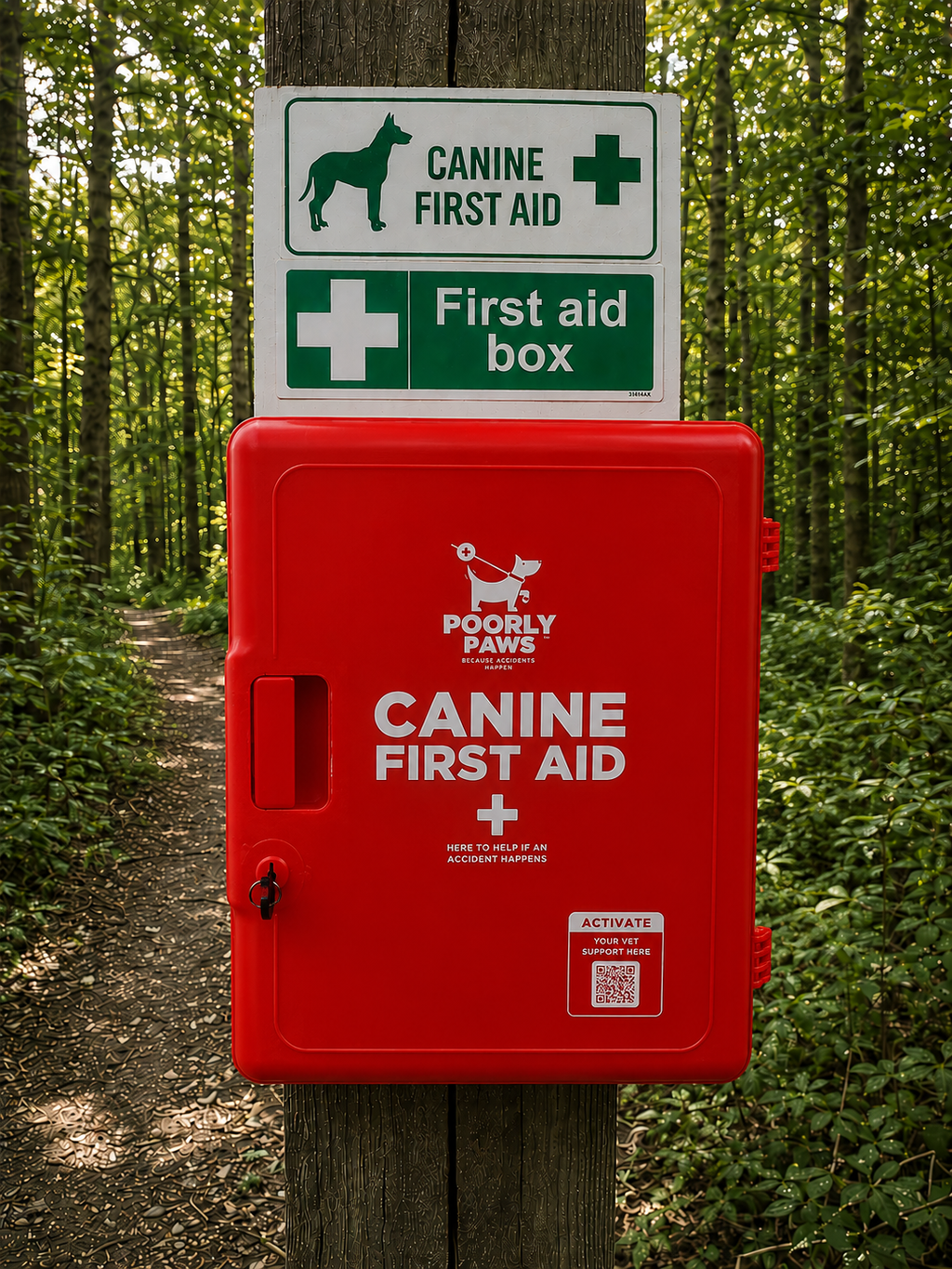 Dog First Aid Cabinet
