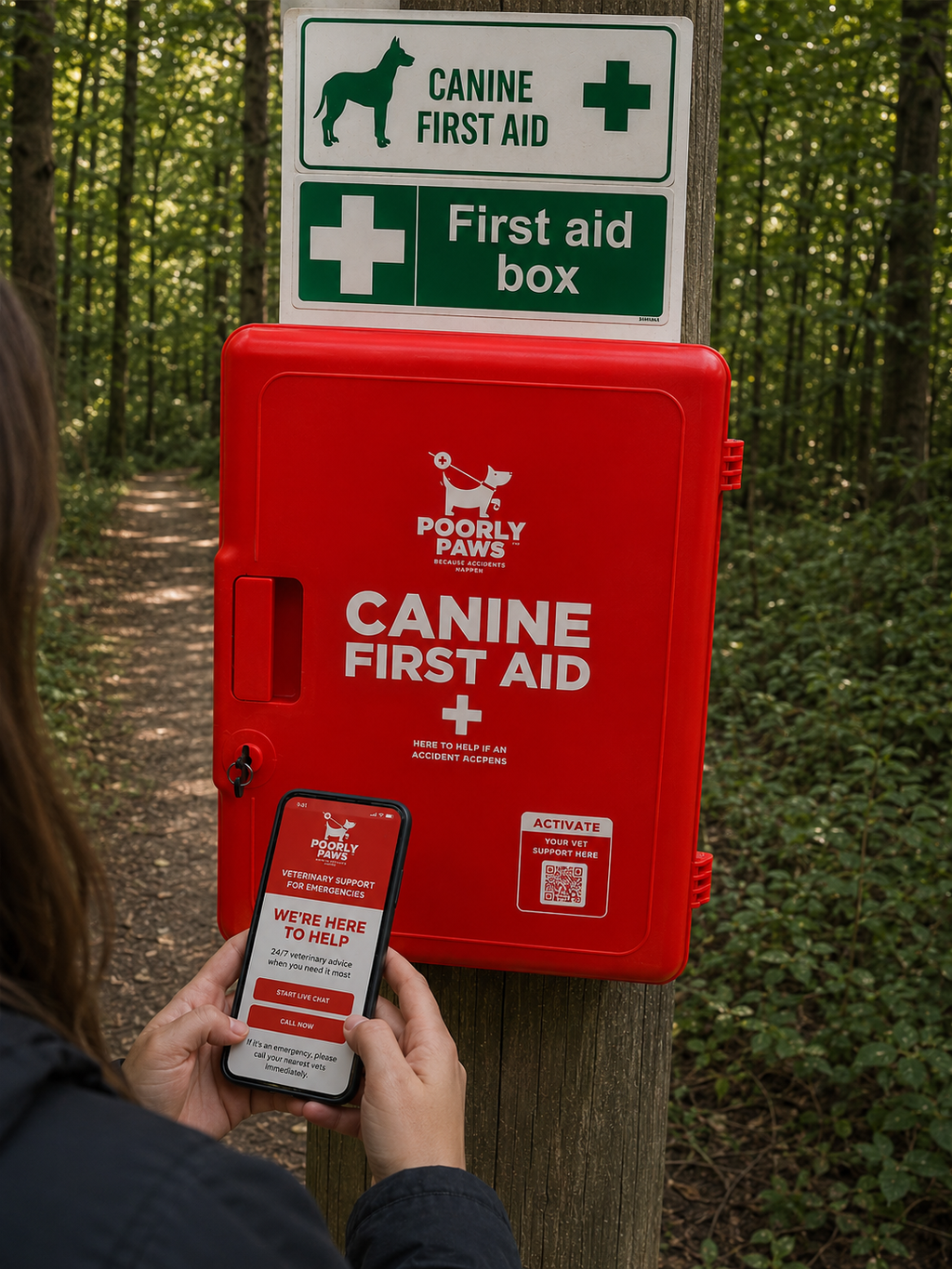 Dog First Aid Cabinet