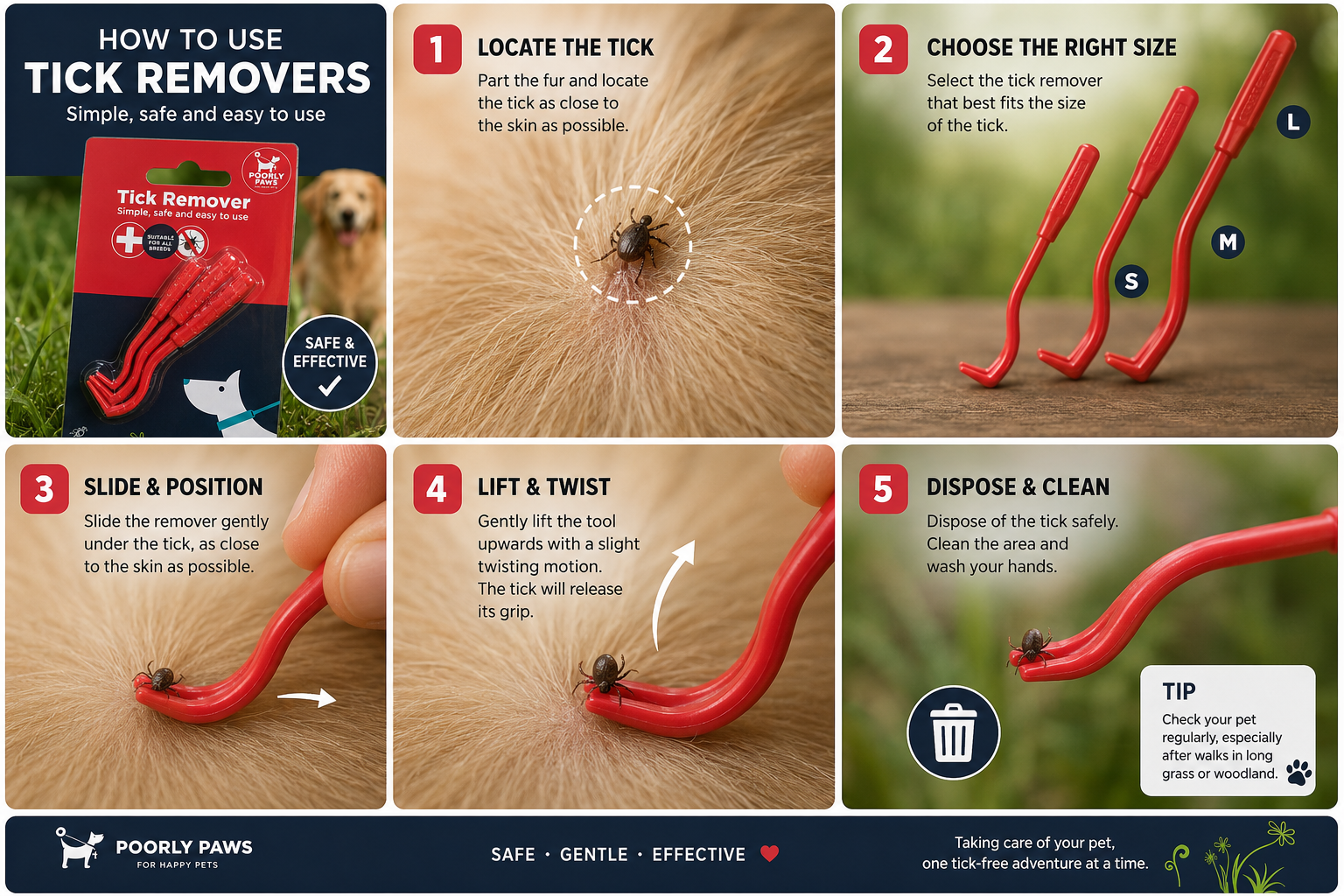 Tick Remover Set