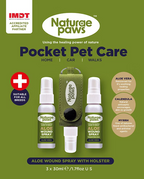 Aloe Wound Sprays with a Holster